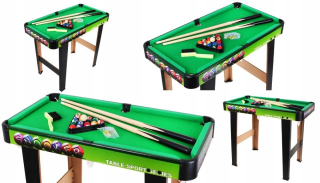 Stolné hry Biliard Snooker 69x36x58 Cm Mobile