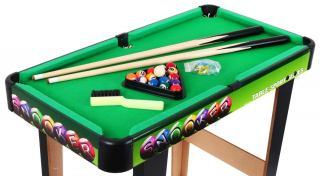 Stolné hry Biliard Snooker 69x36x58cm Portable