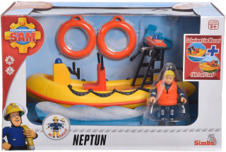 Fireman Sam. Neptún loď s penny figúrka a Akcie ...