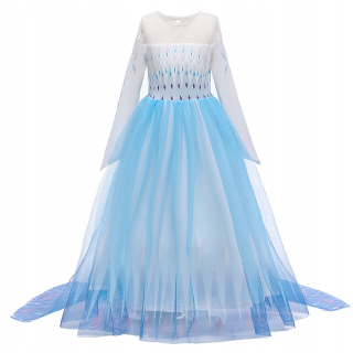Elsa Frozen - Elsa Dress Outfit, Ice Land 2 White Frozen 140