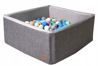 Minky 90x90x40-300 suché gule pool, plesy