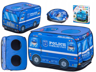 Suchý pool Ohrádka policajné auto policajné auto