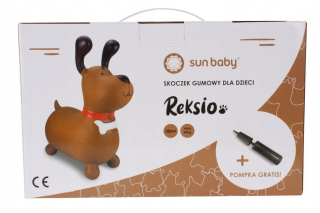 Sun Baby gumový jumper pre deti ReKsio + čerpadlo
