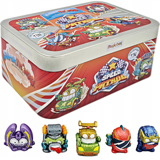 Super zings 6 SPEED PATROL THINGS METAL BOX