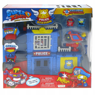 Super Zings -  Super Zings: Policajná stanica, Vozidlo, B figúrky
