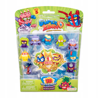 Super zings - Super Zings Plastikový 10pack Series 3