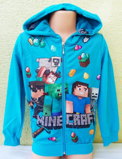 Minecraft - Super mikina Minecraft 134 Prepravná PL