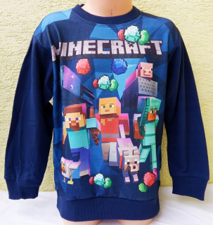 Minecraft - Super mikina Minecraft 152 Prepravná PL