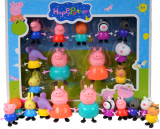 Peppa Pig Big Set 11 figúrky Pepa Family