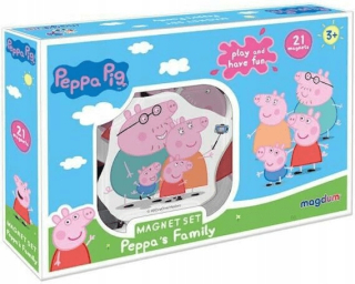 Magnetky - Peppa ošípané sada magnetov