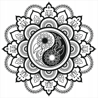 Šablóna maľovanie stenu - Maľba šablóny, viacnásobná šablóna /mandala /