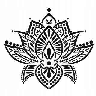 Šablóny na stenu - Maľba šablóny, šablóny maľovania, mix Mandala