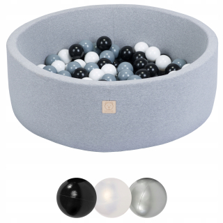 Šedá suchý gule pool lopty Kit 150szt