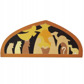 Crib Puzzle Darčeková farebná unikátna socha