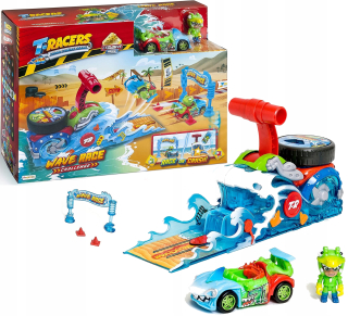 T-RACERS WAVE RACE VÝFUKOVÝ KIT + Toy FIGÚRKA