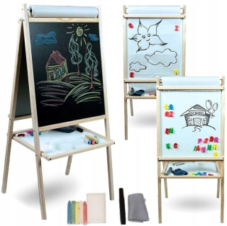 Tabuľka 4in1 magnetický kriedový papier plní