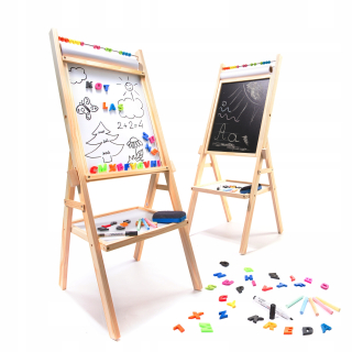 Magnetická tabuľa + papier asi 90 cm