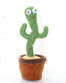 Spev tanec a TOY CACTUS MASCOT