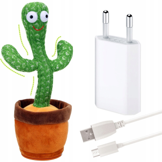 DANCING CACTUS cypis + NABÍJAČKA + USB +