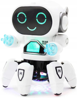 DANCING ROBOT - MUSIC WHITE ELEKTRICKÉ