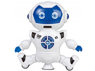 Tancujúci robot hovoriť rozprávky učí slová