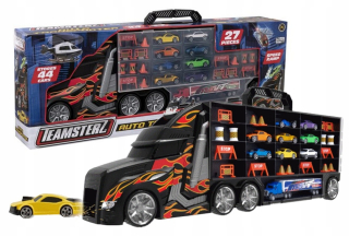 TEAMSTERZ TRUCK TRANSPORTER LAWETA + 8 AUTEK