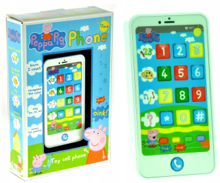 Telefón smartphonu Peppa Pig PEPA EN pre deti