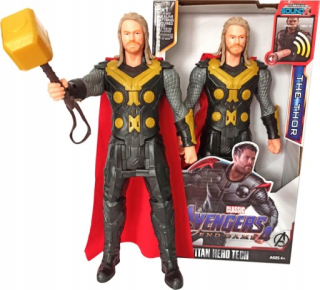 Thor MOBILE veľkým zvukom 30cm FIGÚRKA AVENGERS