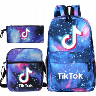 Školská taška, batoh - Batoh, tašky cez rameno a peračník TIK Tok