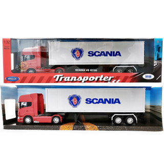 TIR SCANIA V8 R 730 Metal Scale 1:32 Welly