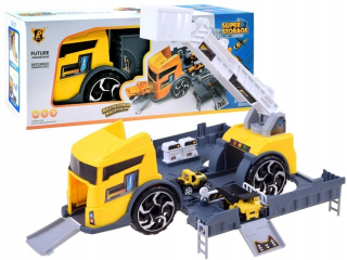 PARKOVACIE GARÁŽE PRE TIR TRANSPORTER NÁKLADNÉ BOOM