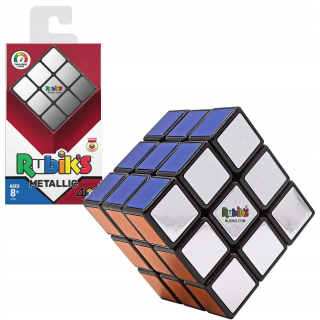 TM hračky Originálne CUBE RUBIK 3X3 METALLIC 3028