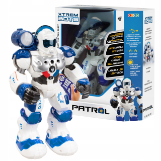 TM hračky XTREME Boti Bot Robot Interactive Patrol