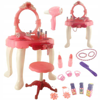 Toaletný stolík PINK FOR GIRLS SOUNDS ŚWIATŁO825