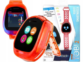 TOBI 2 SMARTWATCH Sledujte červenú kameru 657573