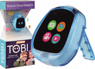 TOBI SMARTWATCH HODINKY KAMERA MODRÁ 655333