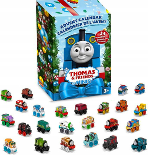 Tomek a priatelia adventný kalendár lokomotíva