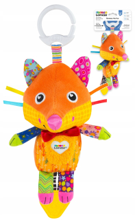 Tomy Lamaze Lisek Kubuś vozík prívesok 0m +