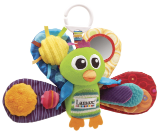 Tomy Lamaze prívesok hrkálka vtáčik labka 27013