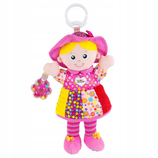 TOMY PLUSH DOLL PENDANT Lamaze Emilka