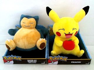 Pokémon - Tomy Pokemon Pikachu / Snorlax Big Obr plyšové T18763