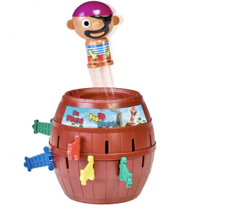 TOMY pop-up pirátsku hru s pop-up piráta