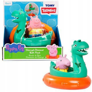 TOMY Pig Peppa a Dinosaur pre vodu