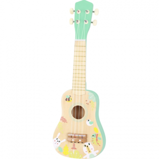 Stavebnica - Took TOY Drevená Ukulele gitaru pre deti 3+