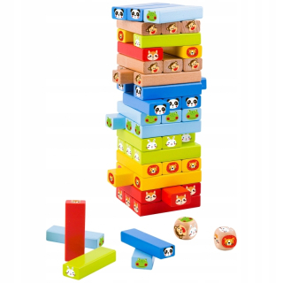 Took TOY Jenga zvieratá arkáda