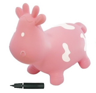 Tootin RUBBER krava krava JUMPER + čerpadlo PINK