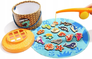 TOP JAS Game Fish drevené rybárske