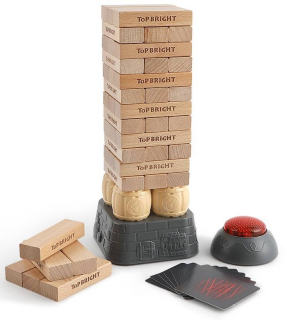 Top Bright vzdelávacie hra Jenga tvrdé drevo