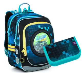Školský batoh - Topgal batoh Monstertruc 2in1 ENDY 22013