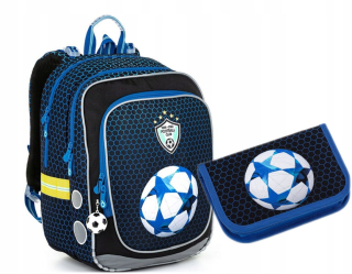 Školský batoh - Topgal Backpack School Cencil Case Ball 2in1 ENDY 22016
